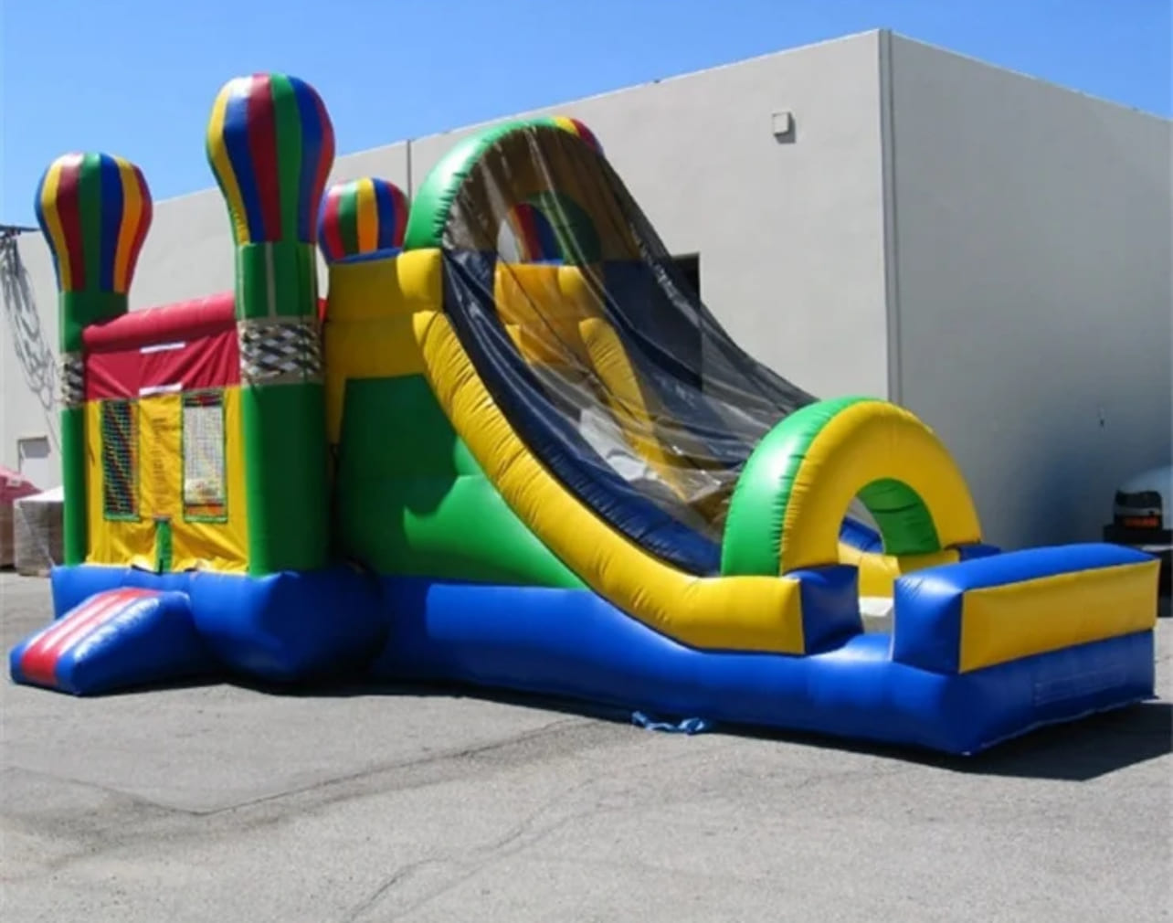 Dmuchana zjeżdżalnia Clown