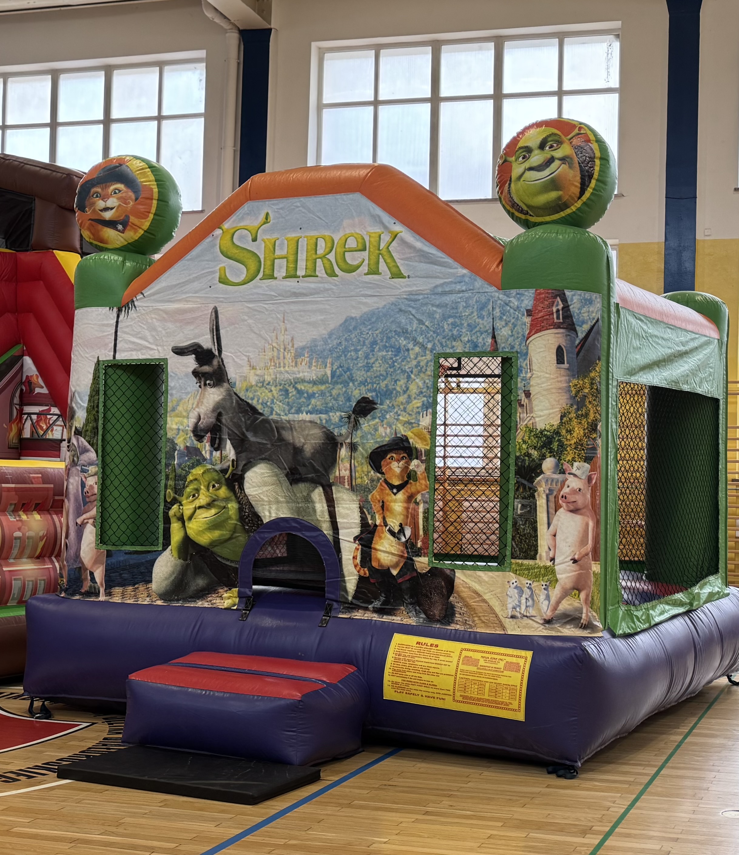 Dmuchany skakaniec Shrek
