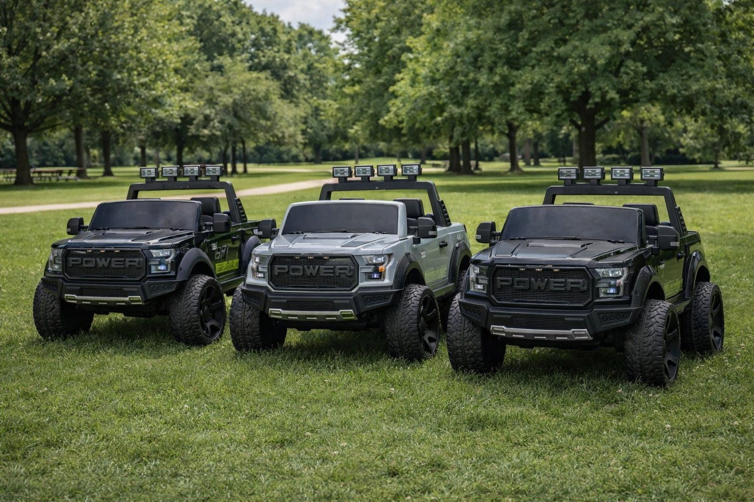 Autka elektryczne z torem